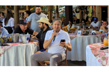 Presença especial de Jairo da Vera Cruz no Leilão Polyana