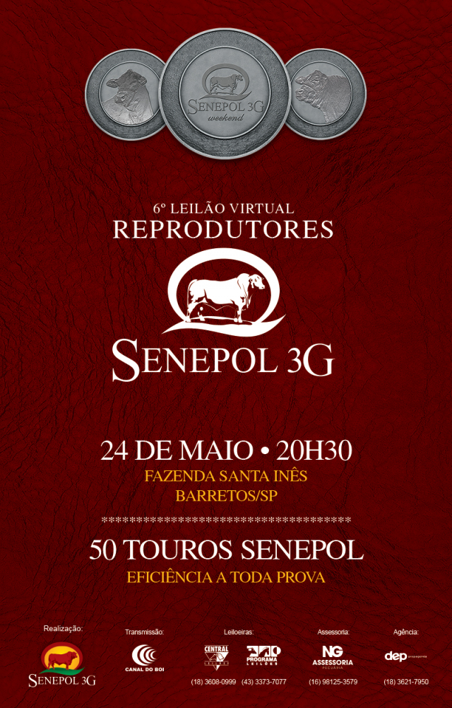 6º Virtual Reprodutores Senepol 3G