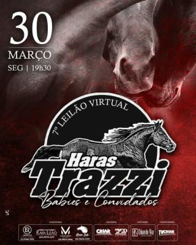 7° Leilão Virtual Haras Trazzi Babies e Convidados
