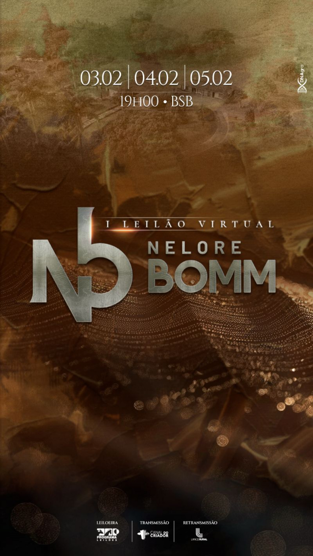 1° Leilão Virtual Nelore Bomm - Etapa Fêmeas