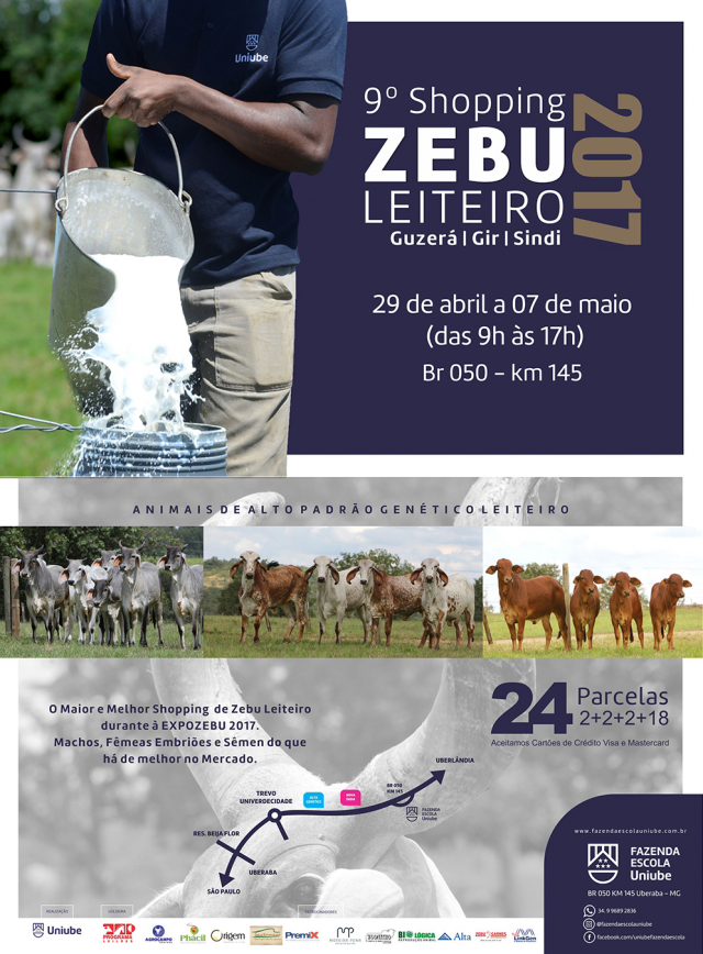 9º Shopping Zebu Leiteiro 2017 - Uniube