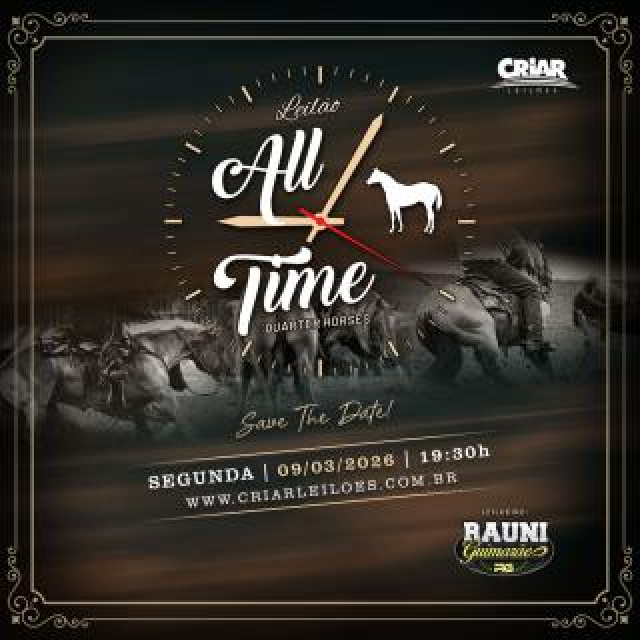 Leilão All Time Quarter Horses