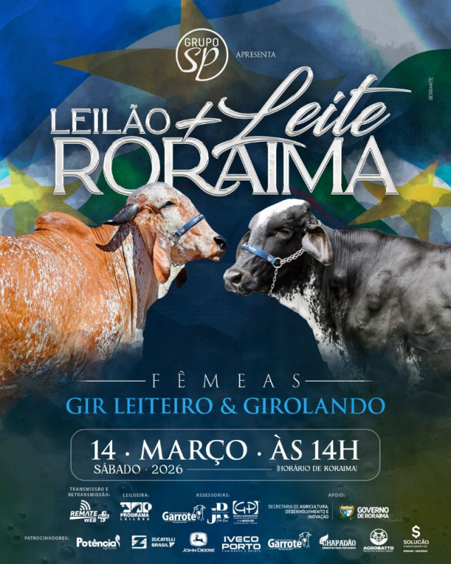 Leilão + Leite Roraima - Fêmeas