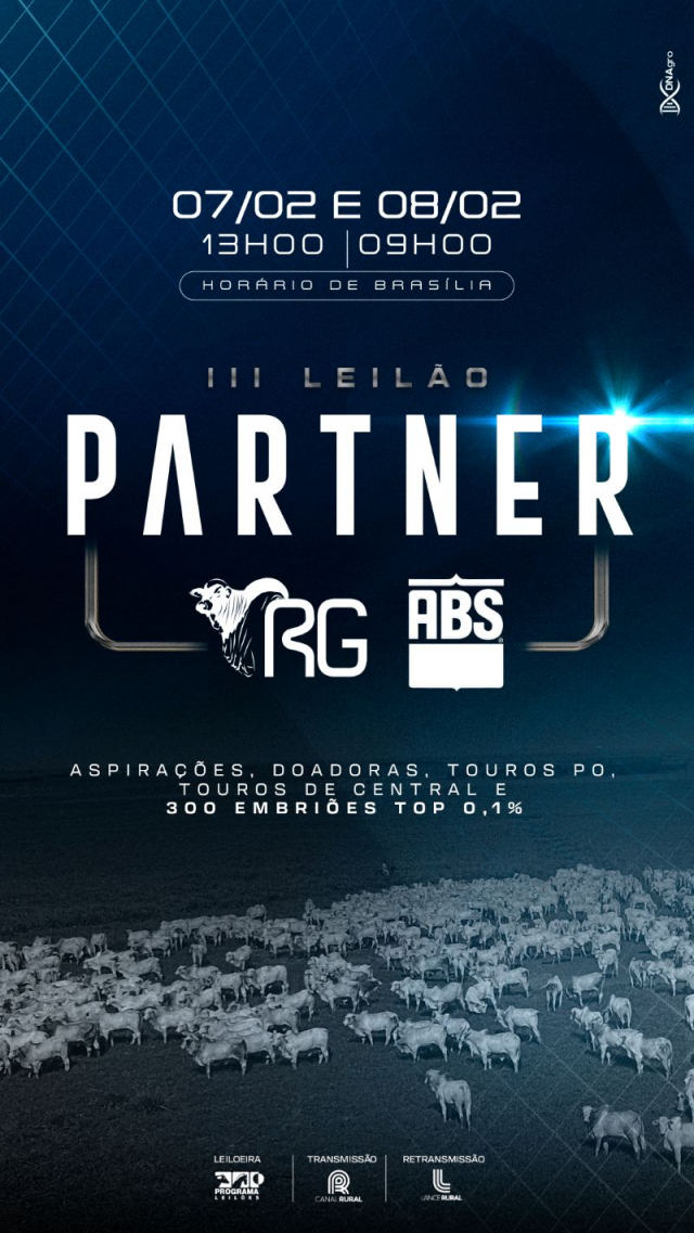 III Leilão Virtual Partner - RG e ABS - Fêmeas