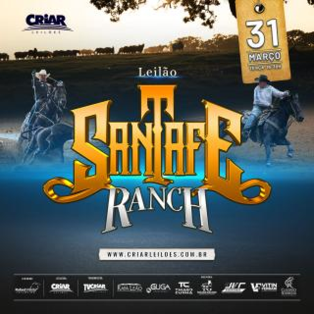 Leilão Virtual Santa Fé Ranch