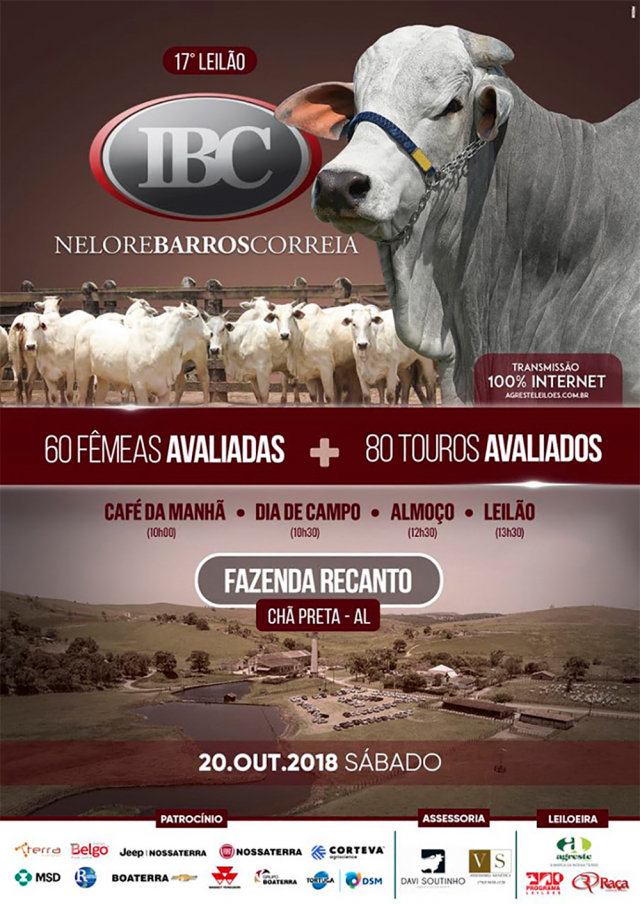 17º IBC 39 anos - Nelore Barros Correia & Convidados