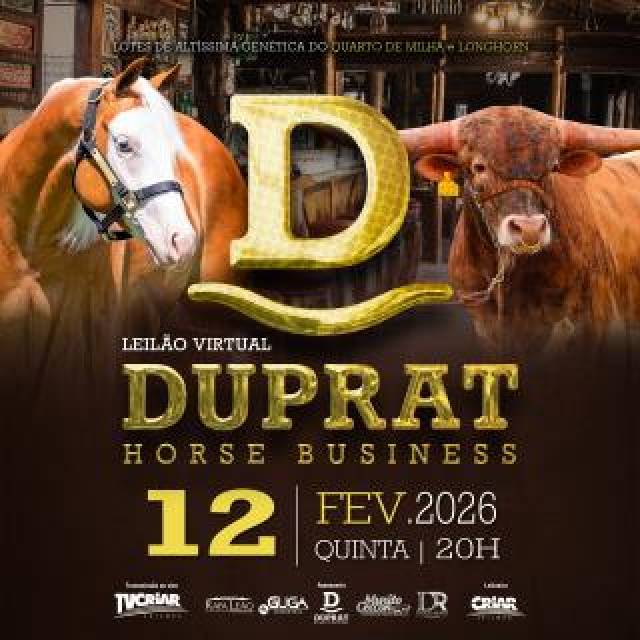 1° Leilão Virtual Duprat Horse Business