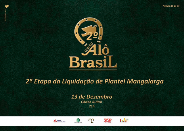 2° Etapa da Liquidação de Plantel Mangalarga Haras Alô Brasil