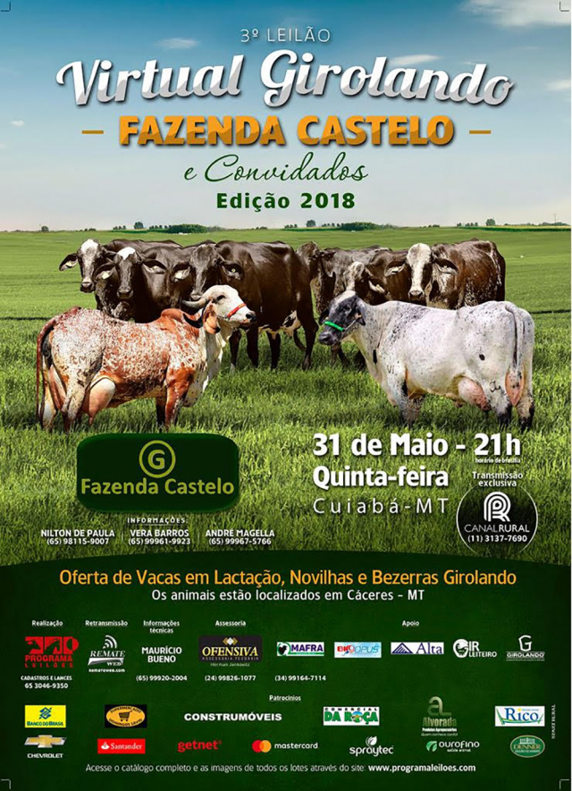 3º Virtual Girolando Fazenda Castelo & Convidados