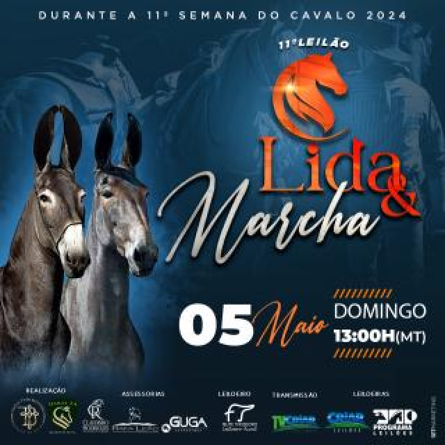 11º Leilão Lida & Marcha