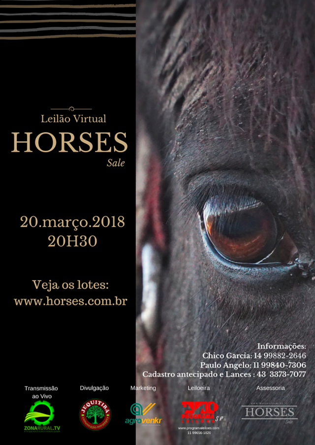 1º Leilão Horse Sale