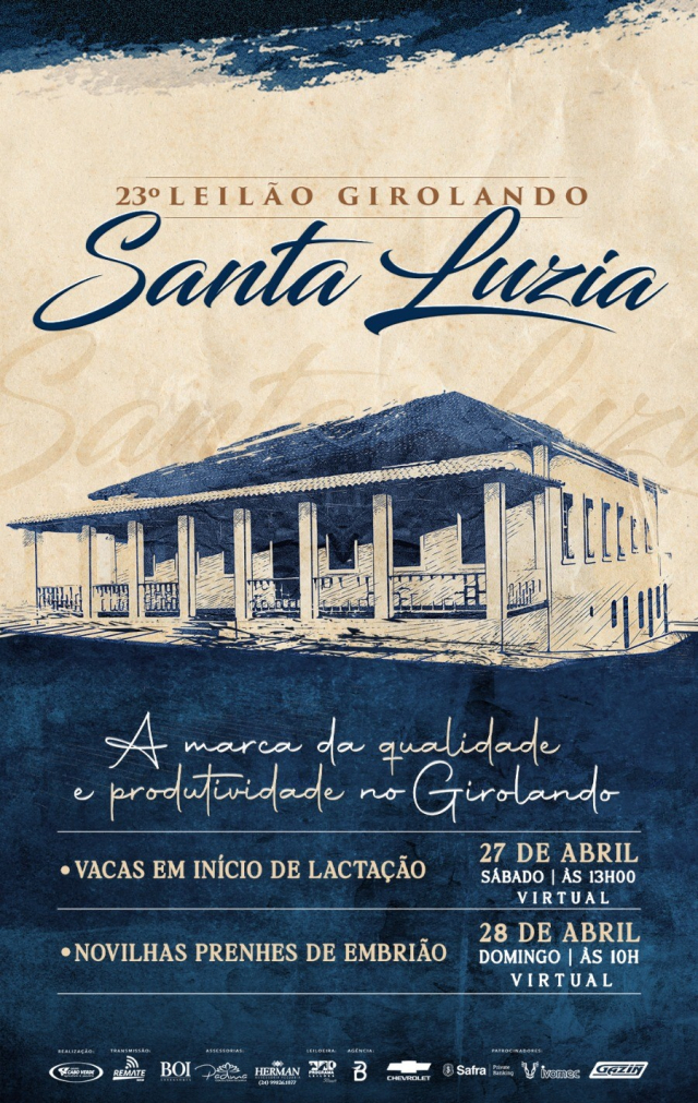 23° Leilão Girolando Santa Luzia - Novilhas