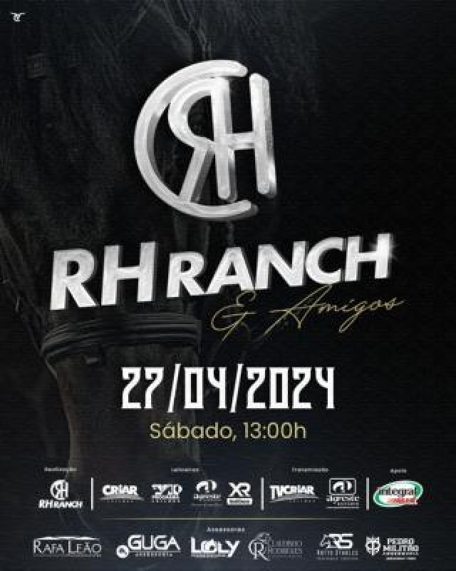 Leilão Virtual RH Ranch & Amigos